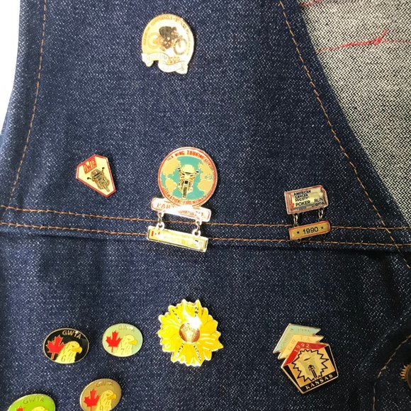 Wrangler Vtg Vest sz Lg Honda Goldwing  Motorcycle - Picture 6 of 8